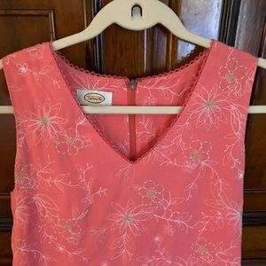 Talbots Embroidered dress